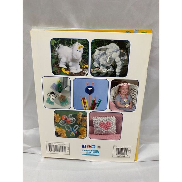 5 Crafting books lot For Foam Crafts Woodlet’s and Pom Pom’s Assorted Crafts - Picture 4 of 12